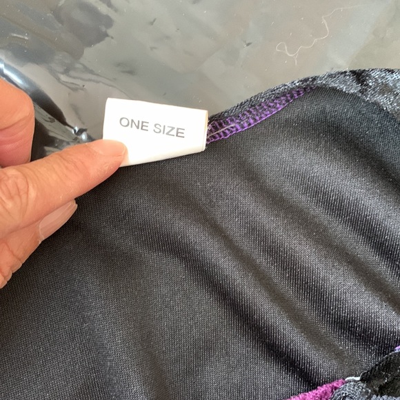 Set Top Skirt Dress Velvet GOTHIC Punk Lace Corset Halloween Small - Picture 12 of 12